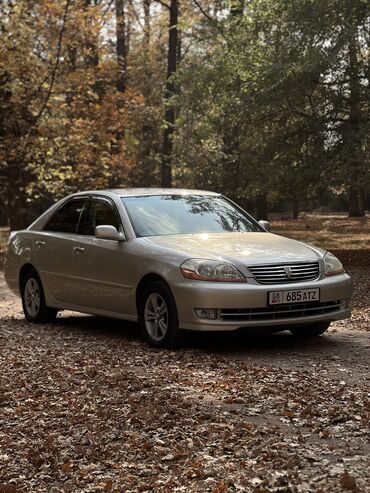 шины на форанер: Toyota Mark II: 2003 г., 2 л, Автомат, Газ, Седан