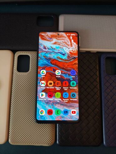 оборудование для ремонта телефона: Samsung Galaxy A51, Колдонулган, 128 ГБ, түсү - Кара, 2 SIM