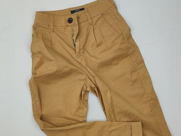 Bershka, Material trousers for women, XS (EU 34)