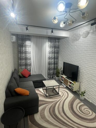 Uzunmüddətli kirayə mənzillər: Məkan: Müasir dizayna sahib 3otaqlı mənzilin interyeri Təsvir: - — 2