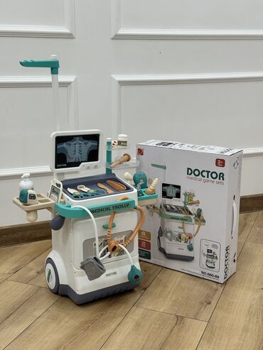 набор юного художника: 🩺 Игровой медицинский набор “Doctor” — 26 предметов! 👶 Подходит для