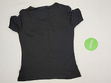 czarne: T-shirt damski, rozmiar L — 3