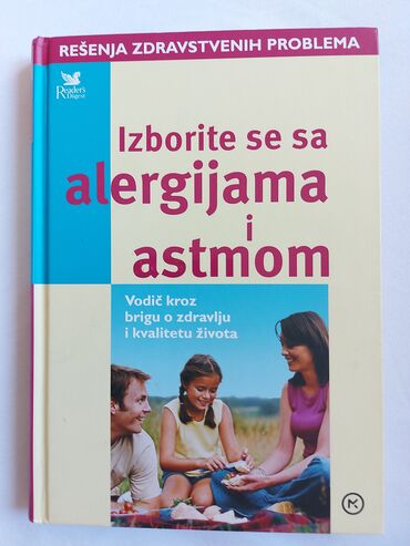 polovni udzbenici nis: Skoro nova knjiga Izboriti se sa alergijama i astmom, izdanje