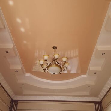 Натяжной потолок: Натяжной потолок Глянцевое, Матовое Гарантия — 9