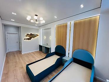 нурзаман квартиры: 3 комнаты, 83 м², 10 мкр Элитка, 13 этаж, Дизайнерский ремонт — 7