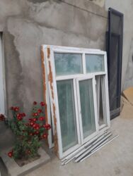 Maye divar kağızları: İşlənmiş İkiqat şüşə paketi Plastik pəncərə, Еni: 140 sm, Uzunluğu: 160 sm