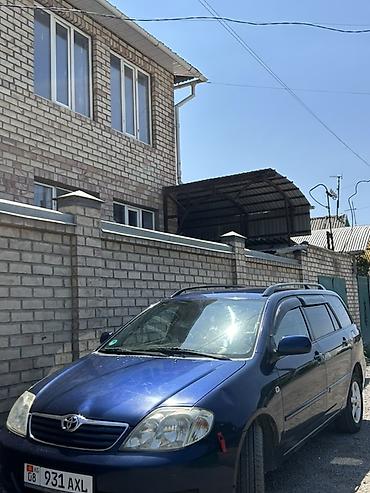 кок талаа: Toyota Corolla: 2004 г., Кол менен иштөөчү, Универсал — 5