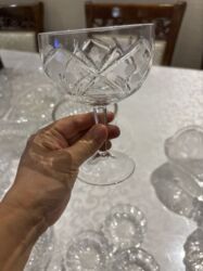 Посуда: Продам хрусталь,коньячный графин с двумя стаканчиками недорого — 9