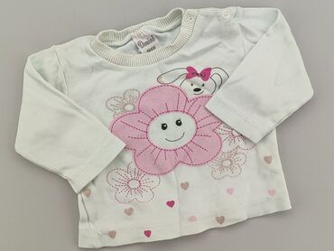 sweterek dla dziecka na szydełku: Bluza, 3-6 m, stan - Dobry