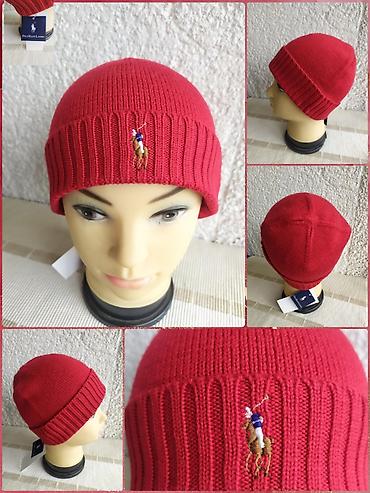 Kape: "Polo Ralph Lauren" Kapa + Šal / ONE SIZE ⭕ Stanje: Nekorišćeno sa — 2
