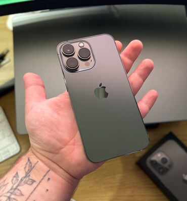 iphone 13 pro qiymet: IPhone 13 Pro, 128 GB, Graphite, Face ID