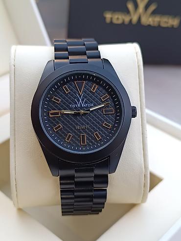 toywatch velvety: ToyWatch “Velvety” qol saatı - Rəng: mat qara (gövdə və metal qolbaq) — 6