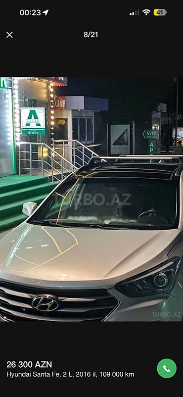 changan eado 2013: Hyundai Santa Fe: 2 l | 2016 il Krossover — 7