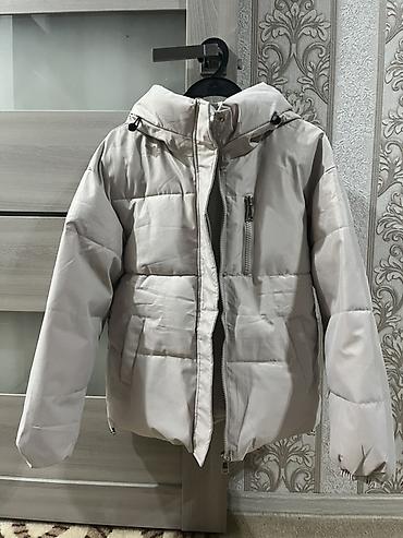 Пуховик, Короткая модель, С капюшоном, S, M