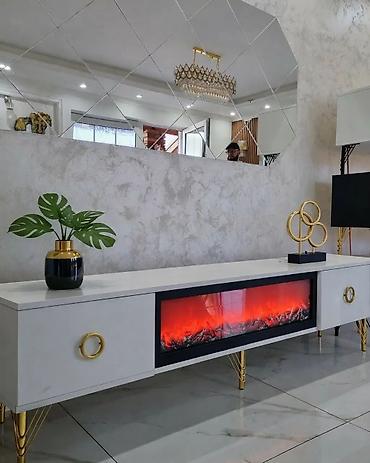 prodajem decu: TV komoda sa ugrađenim električnim kaminom Moderne TV Komode. ?50=310€ — 2