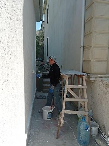 fasat: Fasad üçün dekorativ suvaq və boya xidməti - Xarici divarlarda — 3