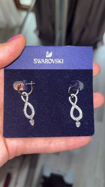 Sırğalar: Yenidir! Wp-dan da əlaqə saxlaya bilərsiniz. Swarovski brend, qutusu