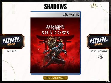random hesab: PS5 üçün "Assassin’s Creed Shadows" oyunu 👑 PS5 üçün Assassin’s Creed — 1