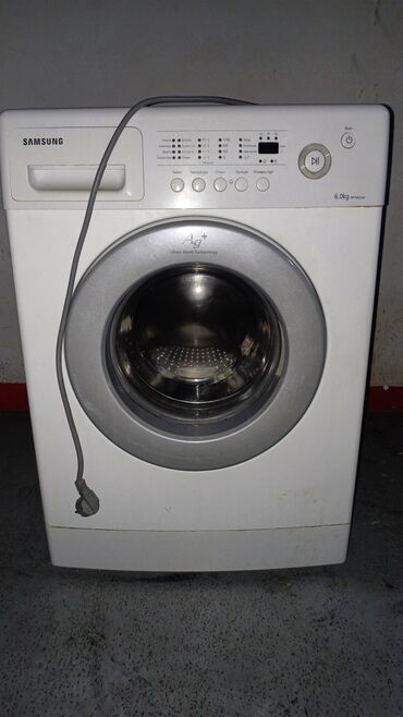 paltaryuyan platasi: Paltaryuyan maşın Samsung, 6 kq, İşlənmiş, Avtomat, Qurutma var, Kredit yoxdur, Ünvandan götürmə, Ödənişli çatdırılma, Rayonlara çatdırılma