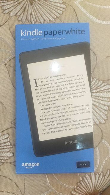 amazon kindle paperwhite in Кыргызстан | ПЛАНШЕТЫ: Продаю новую упакованную электронную книгу Kindle букридер