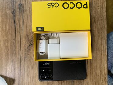 Poco: Poco C65, 128 GB, rəng - Qara, Zəmanət, Sensor, Barmaq izi