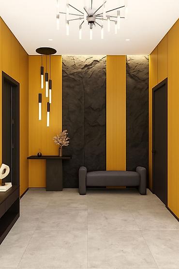 Работы по обшивке: Панельные стены и встроенные решения под ключ для интерьера - Дизайн — 25