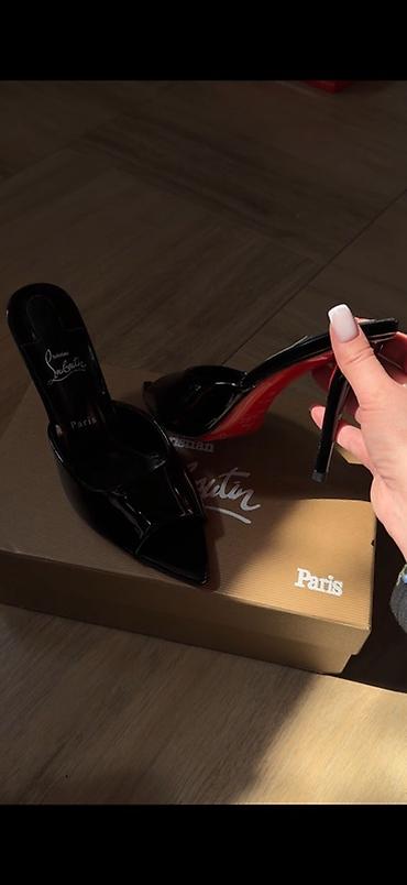 туфли verona: Туфли, 38, Christian Louboutin, Новый, цвет - Черный — 3