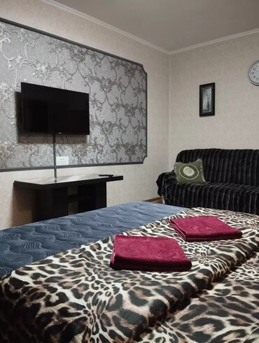 Посуточная аренда квартир: 1 комната, Постельное белье, Кондиционер, Парковка — 5