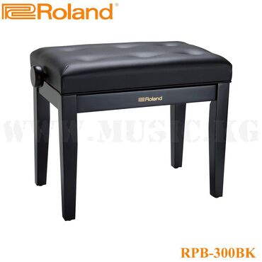 Пианино, фортепиано: Банкетка Roland RPB-300BK Roland RPB-300BK — это скамья с регулируемой