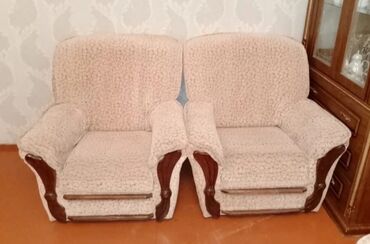 Divan və kreslo dəstləri: Divan, Divan, Bazasız, Açılmayan — 4