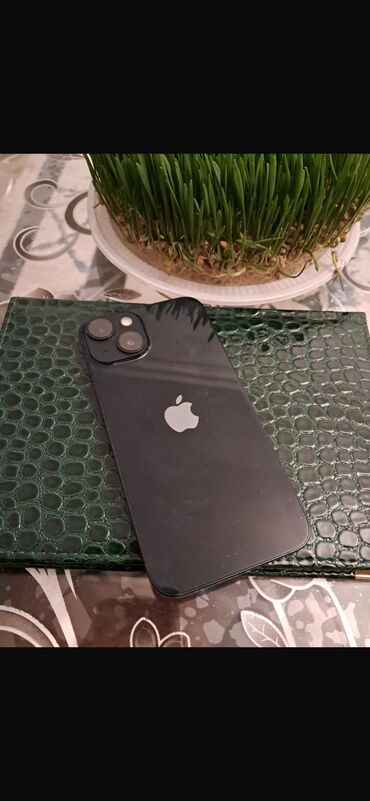 ayfon nauşnik: IPhone 14, 128 GB, Midnight, Face ID, Sənədlərlə, Zəmanət