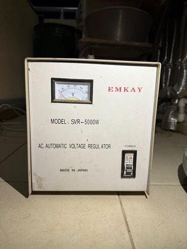 Generatorlar: İşlənmiş, Ev üçün, 1 faza, Gərginliy stabilizatoru, 220 V, Ödənişli çatdırılma
