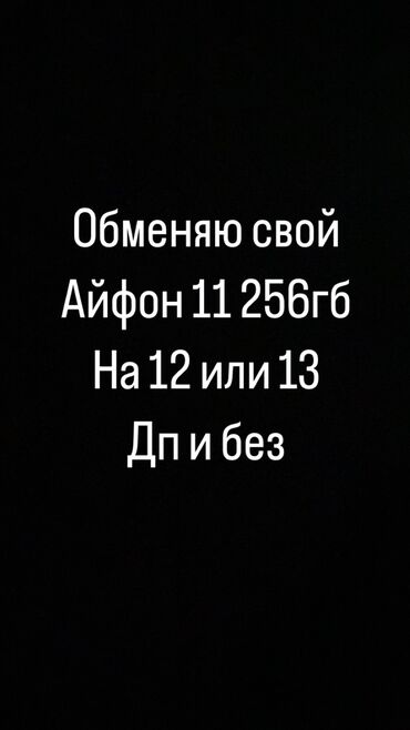 fold 4: IPhone 11, Б/у, 256 ГБ, 83 %