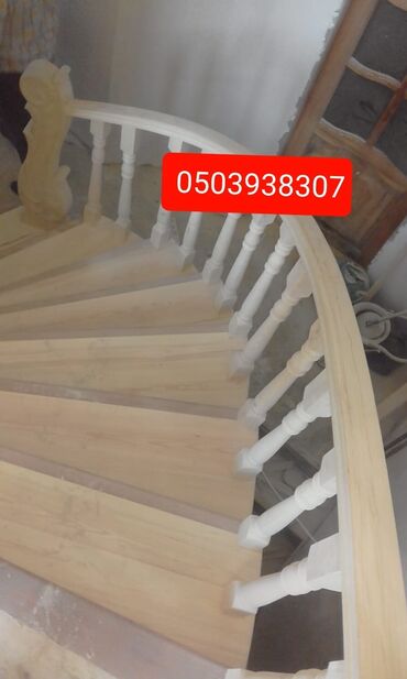 Digər tikinti xidmətləri: Sərfəli Qiymətdə Taxta Pilləkənlərin hazırlanması.Zəmanət var.Pulsuz — 28