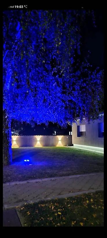 straus trimer: Akcija SLIM LED Reflektori RGB+W 10w/20w/30w/50w. AKCIJA NOVOGODIŠNJI — 4