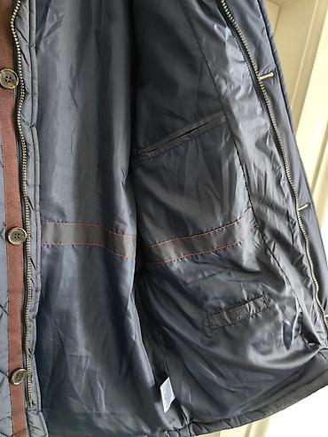 Jakne za prelazni period: Muška prošivena jakna, tamnoplave boje - Kroj: klasičan, srednje — 8