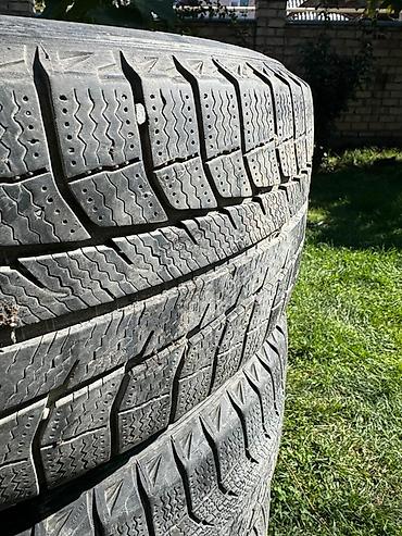 Шины и диски: Комплект зимних шин Michelin Latitude X-Ice на дисках Subaru - Размер — 2