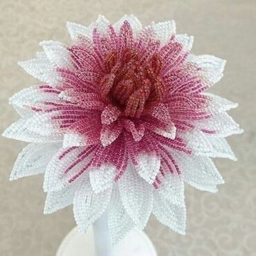 Декоративные цветы: Изготавливаю деревья и цветы из бисера все ручная работа. на — 9