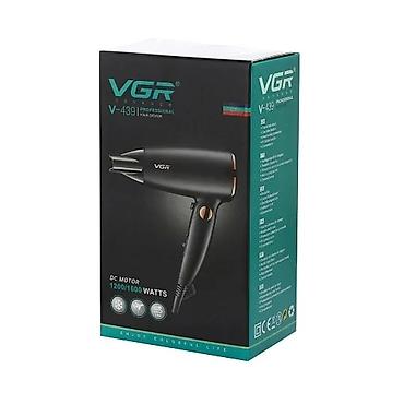vgr: Мощный компактный дорожный электрический фен для волос VGR V-439 — 3
