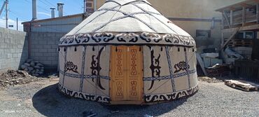 Аренда юрт: Аренда юрты, Каркас Деревянный, 85 баш, С полом, Самовар, Стол — 3