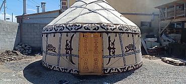 Аренда юрт: Аренда юрты, Каркас Деревянный, 85 баш, Стулья, С полом, Самовар — 3