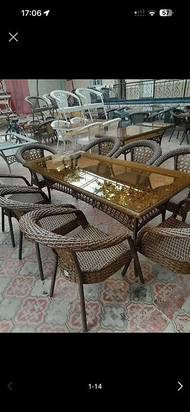 Столы и стулья для кафе: Стол и стул для кафе — 17