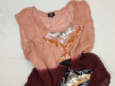 czarne bluzki ze złotą aplikacją: Women's blouse, M (EU 38)