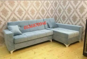 Sifarişlə divanlar: Künc divan, Qonaq otağı üçün, Parça, Bazalı, Açılan, Kitab — 14