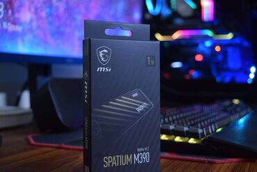 Накопители SSD: Внутренний Накопитель SSD MSI, 1 ТБ, M.2, Новый