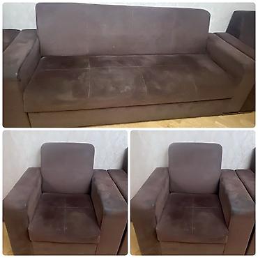 İşlənmiş, Divan, 2 kreslo lalafo.az -da İşlənmiş, Divan, 2 kreslo