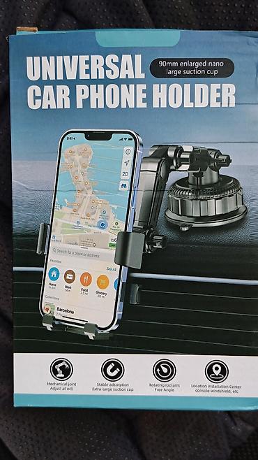 mobile stand: Универсальный автомобильный держатель для телефона - Крепление на — 3