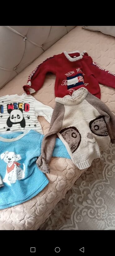 Koftalar, sviterlər: Kim istese pulsuz pay verilir 0-dan 2 yas yarima kimi oglan ucun — 3