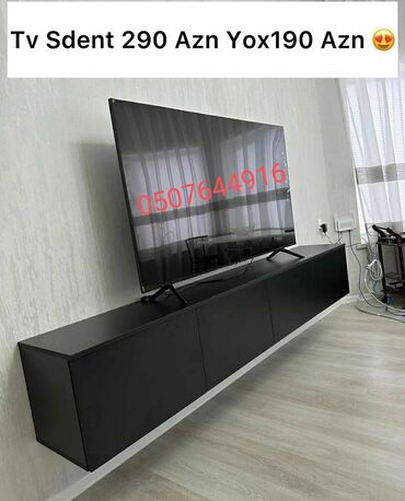 Sifarişlə TV stendlər: Siyirməsiz, Polkalı, Sadə laminat, Azərbaycan, Zəmanətli, Kredit yoxdur — 29