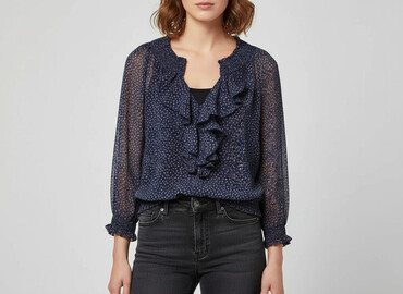 sukienki z marynarką: Zara, Women's blouse, size XS (EU 34)
